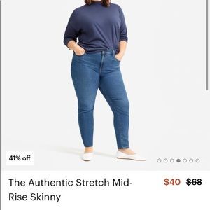 The Authentic Stretch Mid-Rise Skinny